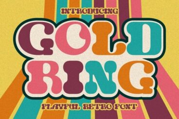 The Gold Ring font