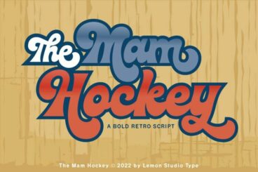 The Mam Hockey Font