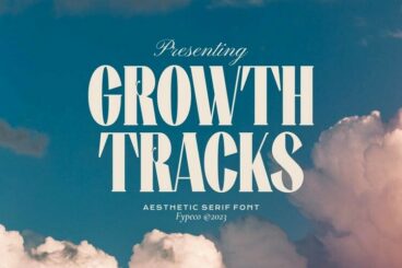 Growth Tracks Font