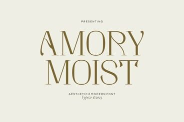 Amory Moist Font