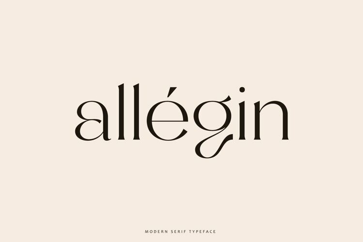 allegin-font-free-font