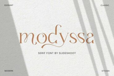 Modyssa Serif Font
