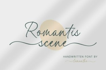 Romantis Scene Font