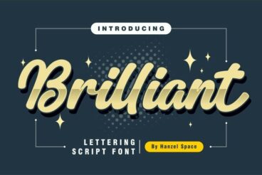 Brilliant | Lettering Script Font