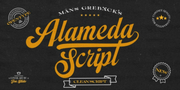 Alameda Script Font Family