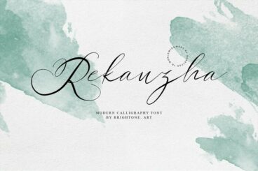 Rekanzha - Handwritten style