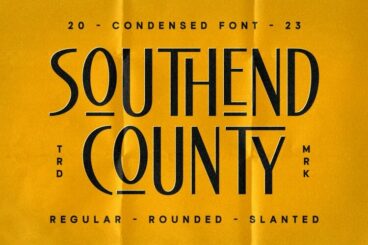 Southend County Font