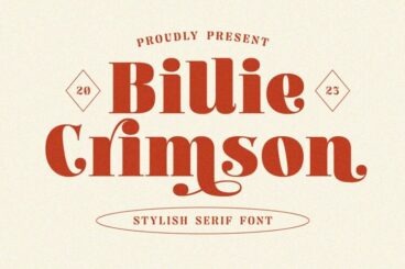 Billie Crimson Font