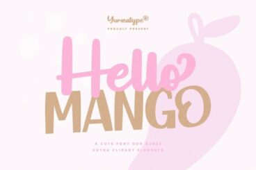 Hello Mango Duo Font