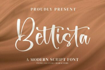 Bettista - Modern Script Font
