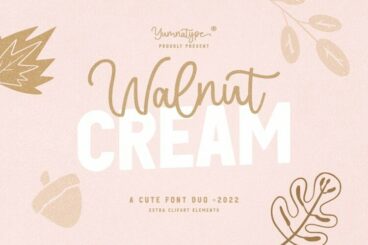 Walnut Cream Font