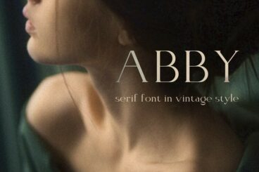 Elegant Font Abby Font