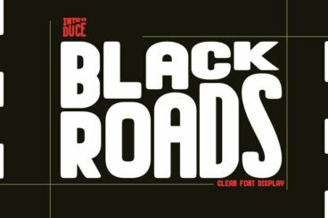 Black Roads Font