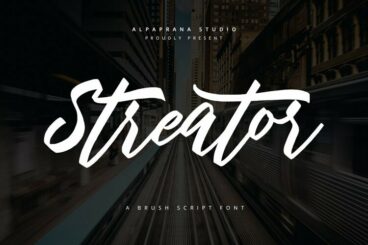 Streator – Modern Script Font