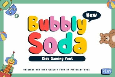 Bubbly Soda Font