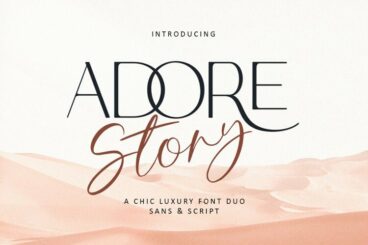 Adore Story Font