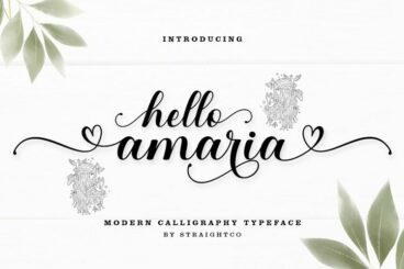 Hello Amaria Font