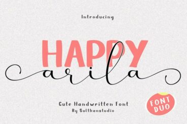 Happy Arila Font