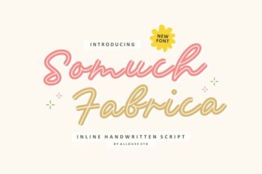 Somuch Fabrica Font