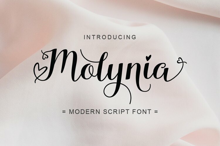 Molynia Font - Free Font