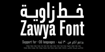 Zawya Pro Arabic Font Family