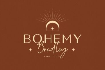 Bohemy font duo
