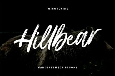 UI8 - Hillbear - Handbrush Script Font