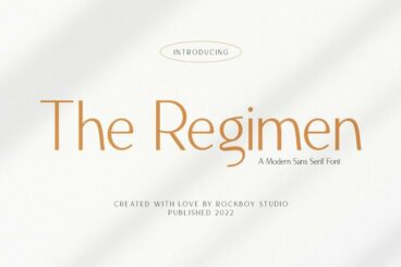 The Regimen - Business Font