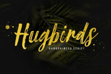 Hugbirds Brush Script