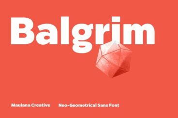 Balgrim Sans Serif Font