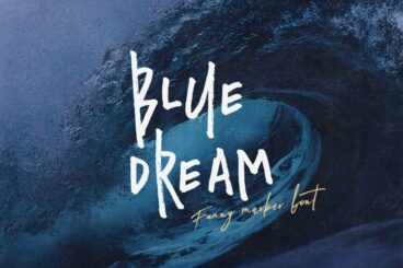 Blue Dream Font