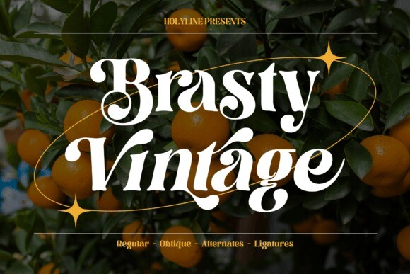 Brasty Vintage Font - Free Font