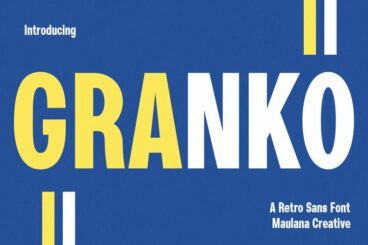 Granko - Condensed Sans Display Font