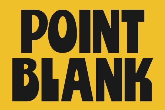 point-blank-font-free-font