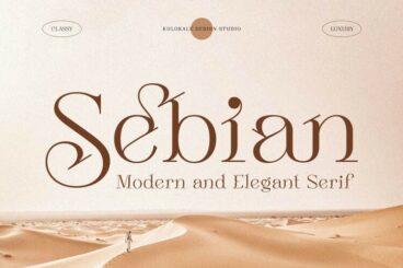 Sebian Elegant Serif Font