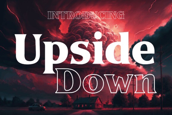 Upside Down Font Free Font upside-down-font-free-font