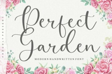 Perfect Garden Script Font