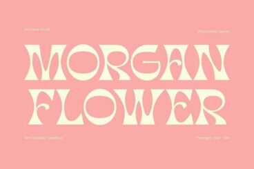 Morgan Flower Font