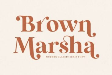 Brown Marsha Font