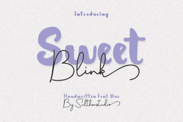Sweet Blink Duo Font