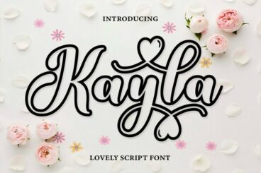 Kayla Exstrude Font