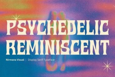 Psychedelic Reminiscent Font