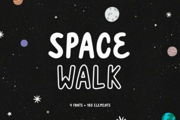 Space Walk Font