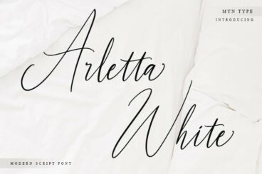 Arletta White Font