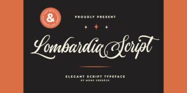Lombardia Script Font Family