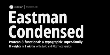 Eastman Condensed Font Family