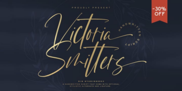 Victoria Smitters Font