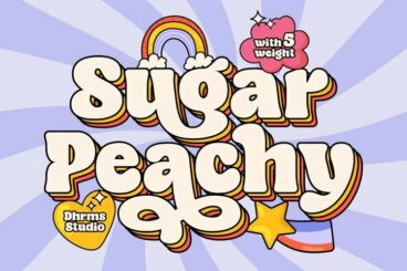 Sugar Peachy Font