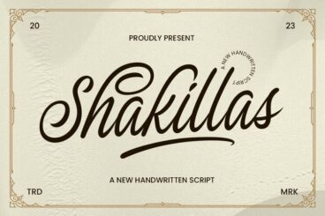 The Shakillas font