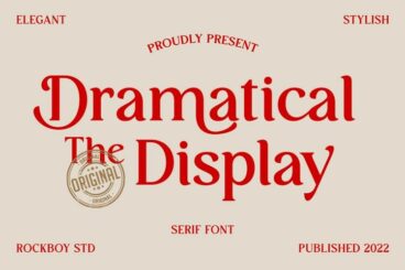 Dramatical the Display Font